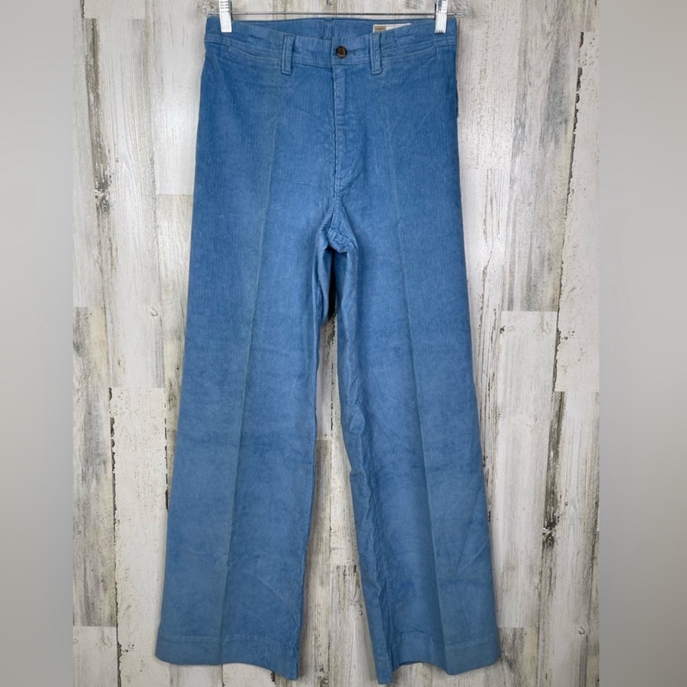 GAP Corduroy Pants High Waisted | 10 | Sky Blue